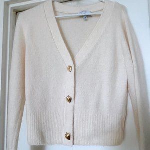 & Other Stories Gold Button Cardigan